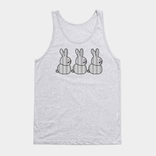 Three Metal Bunnies Tank Top